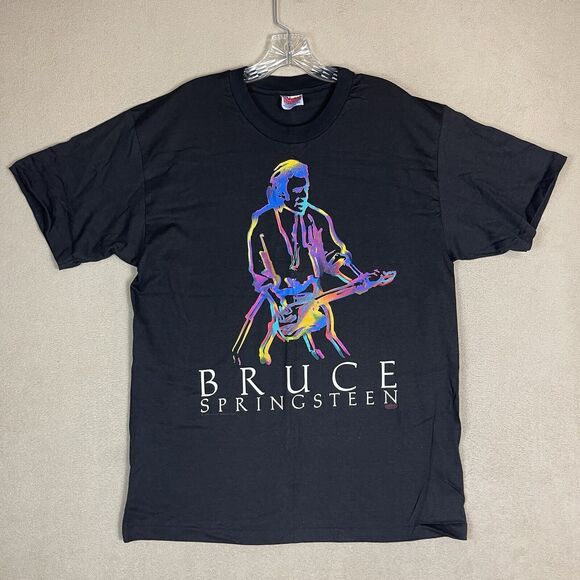 Hanes Tee Vintage 1993 Bruce Springsteen The Concert‎ To Fight Hunger New Jersey - Picture 1 of 10
